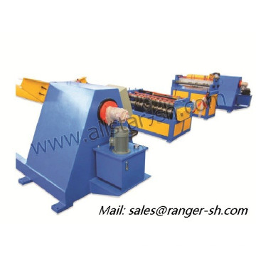 Leveling and slitting roll forming machine in Shanghai